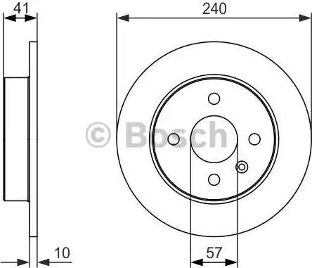 BOSCH 0 986 479 918 - Kočioni disk www.molydon.hr