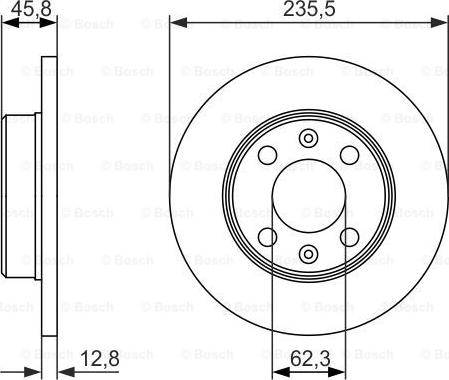 BOSCH 0 986 479 913 - Kočioni disk www.molydon.hr