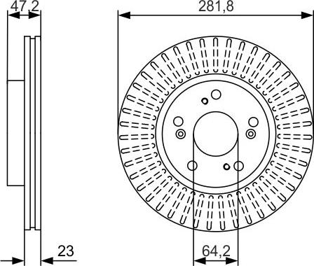 BOSCH 0 986 479 981 - Kočioni disk www.molydon.hr