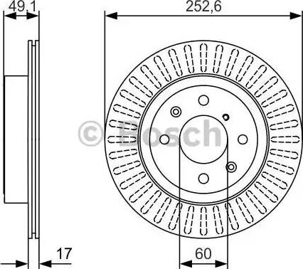 BOSCH 0 986 479 982 - Kočioni disk www.molydon.hr