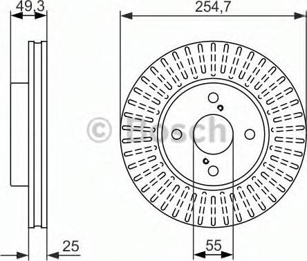 BOSCH 0 986 479 936 - Kočioni disk www.molydon.hr