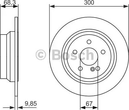 BOSCH 0 986 479 931 - Kočioni disk www.molydon.hr