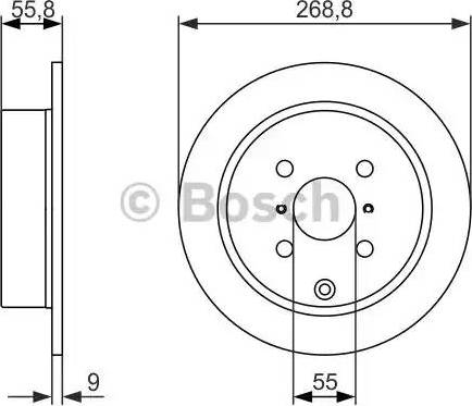 BOSCH 0 986 479 938 - Kočioni disk www.molydon.hr