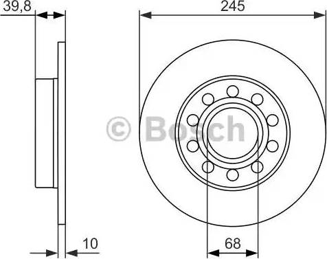 BOSCH 0 986 479 925 - Kočioni disk www.molydon.hr