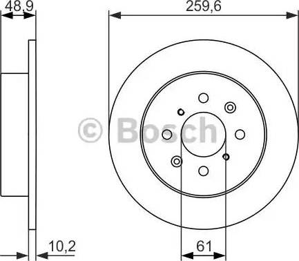 BOSCH 0 986 479 928 - Kočioni disk www.molydon.hr