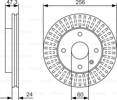 BOSCH 0 986 479 976 - Kočioni disk www.molydon.hr