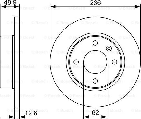 BOSCH 0 986 479 491 - Kočioni disk www.molydon.hr