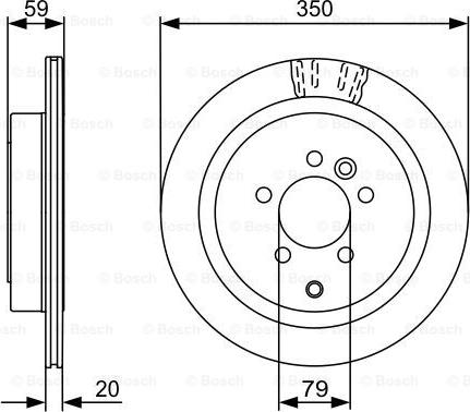 BOSCH 0 986 479 492 - Kočioni disk www.molydon.hr