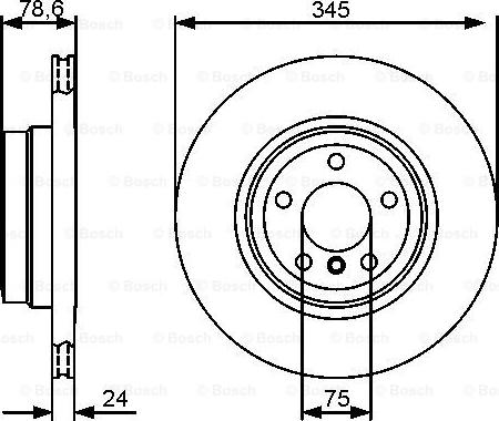 BOSCH 0 986 479 443 - Kočioni disk www.molydon.hr