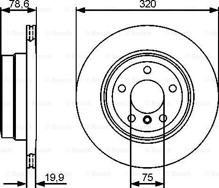 BOSCH 0 986 479 442 - Kočioni disk www.molydon.hr