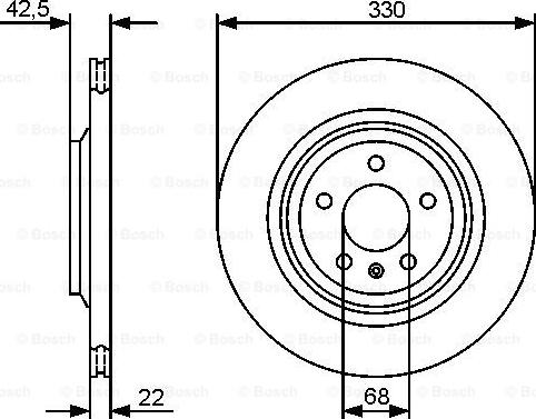 BOSCH 0 986 479 457 - Kočioni disk www.molydon.hr