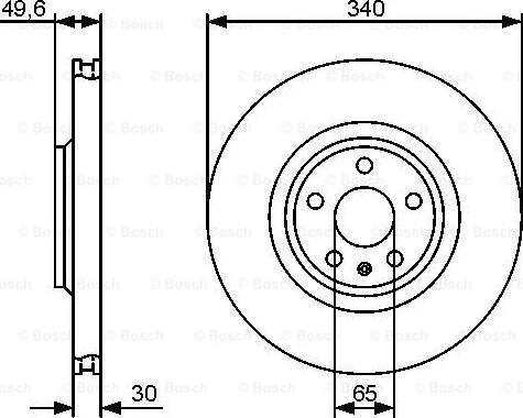 BOSCH 0 986 479 464 - Kočioni disk www.molydon.hr