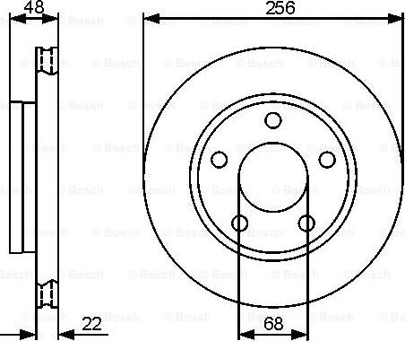 BOSCH 0 986 479 463 - Kočioni disk www.molydon.hr