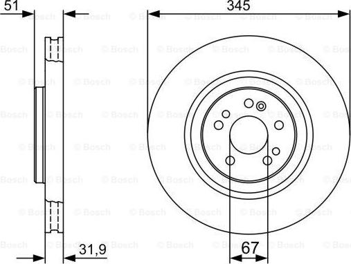 BOSCH 0 986 479 405 - Kočioni disk www.molydon.hr