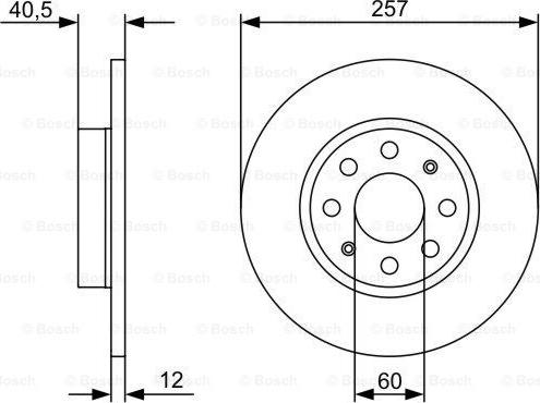 BOSCH 0 986 479 402 - Kočioni disk www.molydon.hr