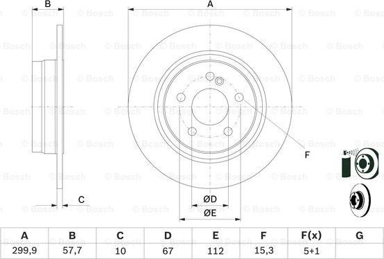 BOSCH 0 986 479 410 - Kočioni disk www.molydon.hr