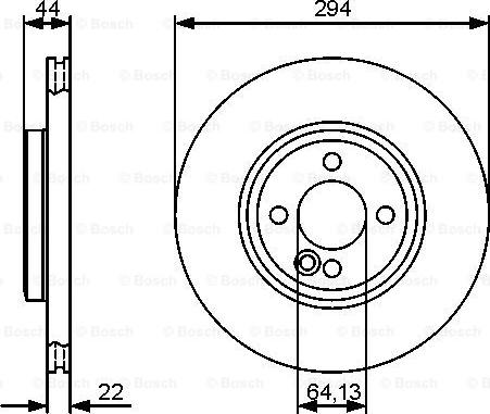 BOSCH 0 986 479 438 - Kočioni disk www.molydon.hr