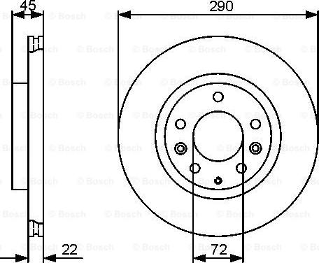 BOSCH 0 986 479 474 - Kočioni disk www.molydon.hr