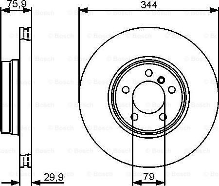 BOSCH 0 986 479 475 - Kočioni disk www.molydon.hr