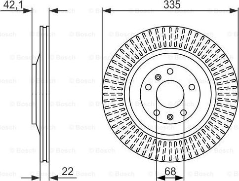 BOSCH 0 986 479 591 - Kočioni disk www.molydon.hr