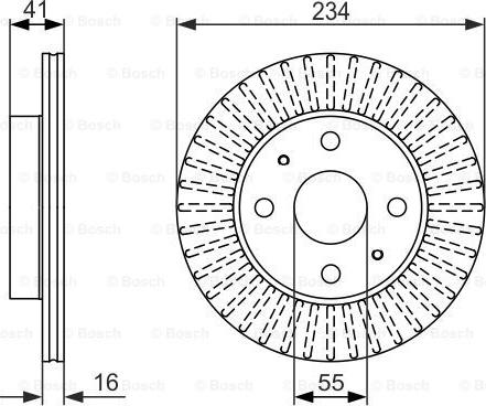 BOSCH 0 986 479 C18 - Kočioni disk www.molydon.hr