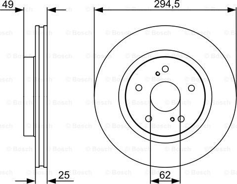 BOSCH 0 986 479 559 - Kočioni disk www.molydon.hr