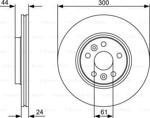 BOSCH 0 986 479 554 - Kočioni disk www.molydon.hr