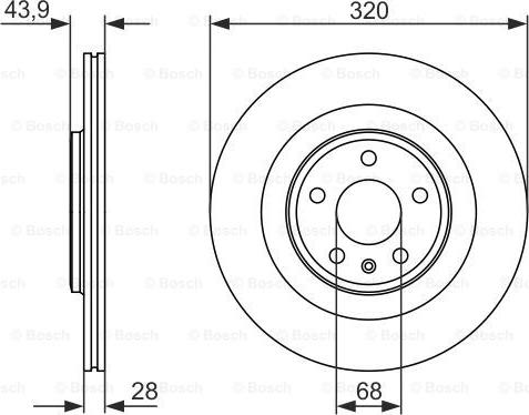 BOSCH 0 986 479 552 - Kočioni disk www.molydon.hr