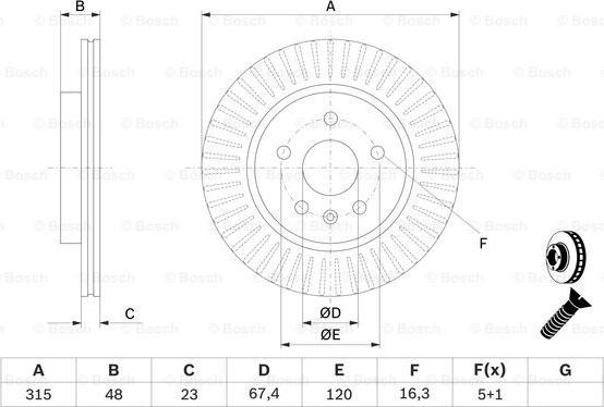 BOSCH 0 986 479 514 - Kočioni disk www.molydon.hr