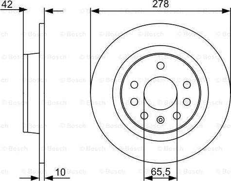 BOSCH 0 986 479 515 - Kočioni disk www.molydon.hr