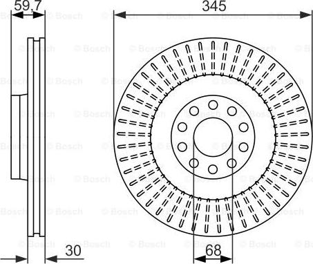 BOSCH 0 986 479 589 - Kočioni disk www.molydon.hr