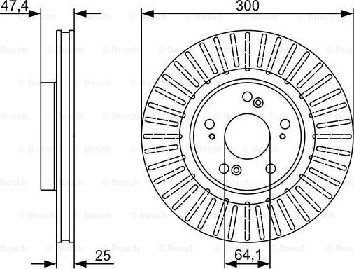 BOSCH 0 986 479 534 - Kočioni disk www.molydon.hr