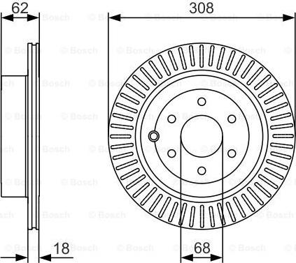 BOSCH 0 986 479 533 - Kočioni disk www.molydon.hr