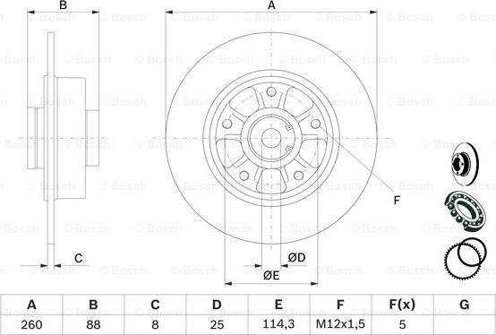 BOSCH 0 986 479 575 - Kočioni disk www.molydon.hr