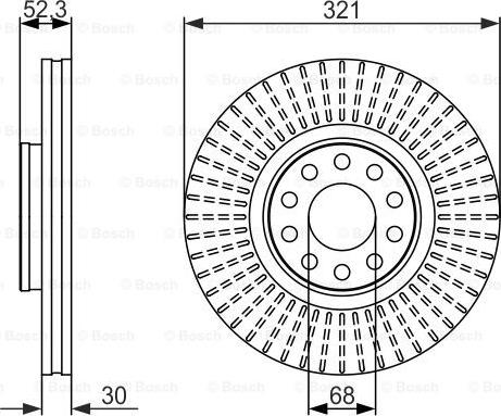 BOSCH 0 986 479 690 - Kočioni disk www.molydon.hr