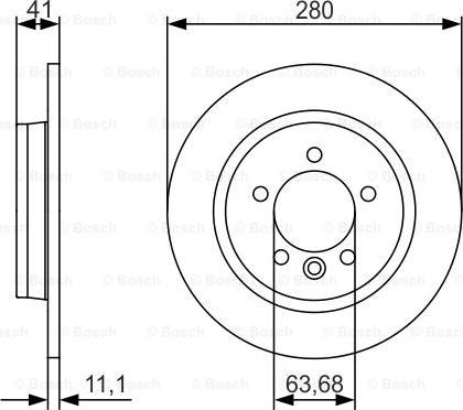 BOSCH 0 986 479 691 - Kočioni disk www.molydon.hr