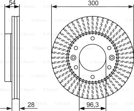 BOSCH 0 986 479 693 - Kočioni disk www.molydon.hr