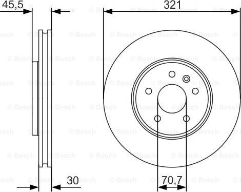 BOSCH 0 986 479 667 - Kočioni disk www.molydon.hr