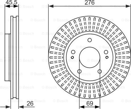 BOSCH 0 986 479 604 - Kočioni disk www.molydon.hr