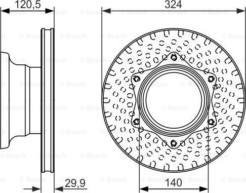 BOSCH 0 986 479 600 - Kočioni disk www.molydon.hr