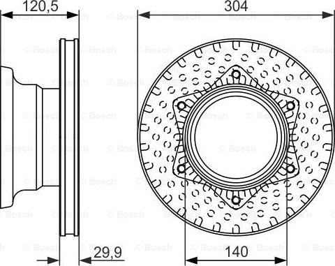 BOSCH 0 986 479 601 - Kočioni disk www.molydon.hr