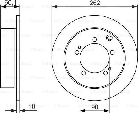 BOSCH 0 986 479 603 - Kočioni disk www.molydon.hr