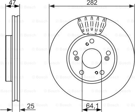 BOSCH 0 986 479 686 - Kočioni disk www.molydon.hr