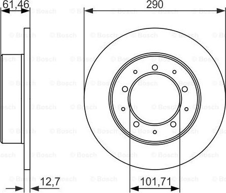 BOSCH 0 986 479 631 - Kočioni disk www.molydon.hr