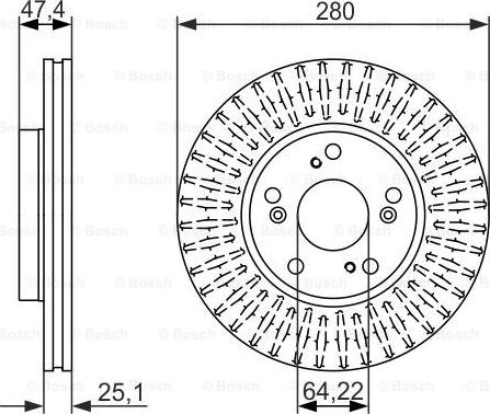 BOSCH 0 986 479 625 - Kočioni disk www.molydon.hr