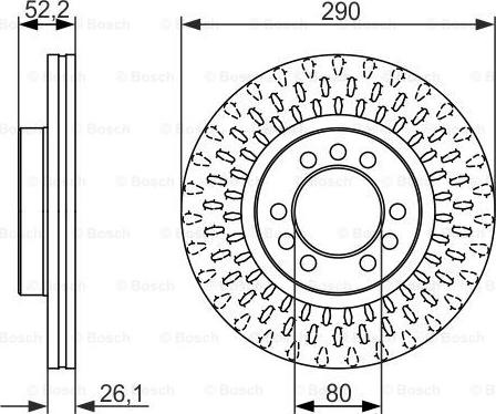 BOSCH 0 986 479 626 - Kočioni disk www.molydon.hr