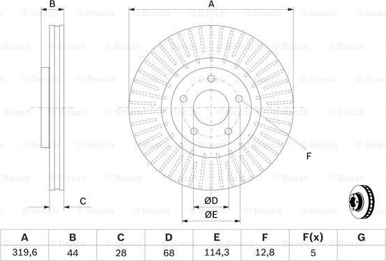 BOSCH 0 986 479 679 - Kočioni disk www.molydon.hr