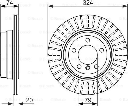 BOSCH 0 986 479 671 - Kočioni disk www.molydon.hr