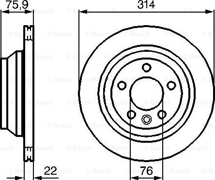 BOSCH 0 986 479 094 - Kočioni disk www.molydon.hr