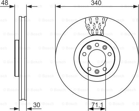 BOSCH 0 986 479 092 - Kočioni disk www.molydon.hr